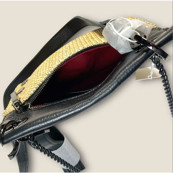 Hammitt Tony Raffia Crossbody Bag - New with Tags! - Picture 4 of 4